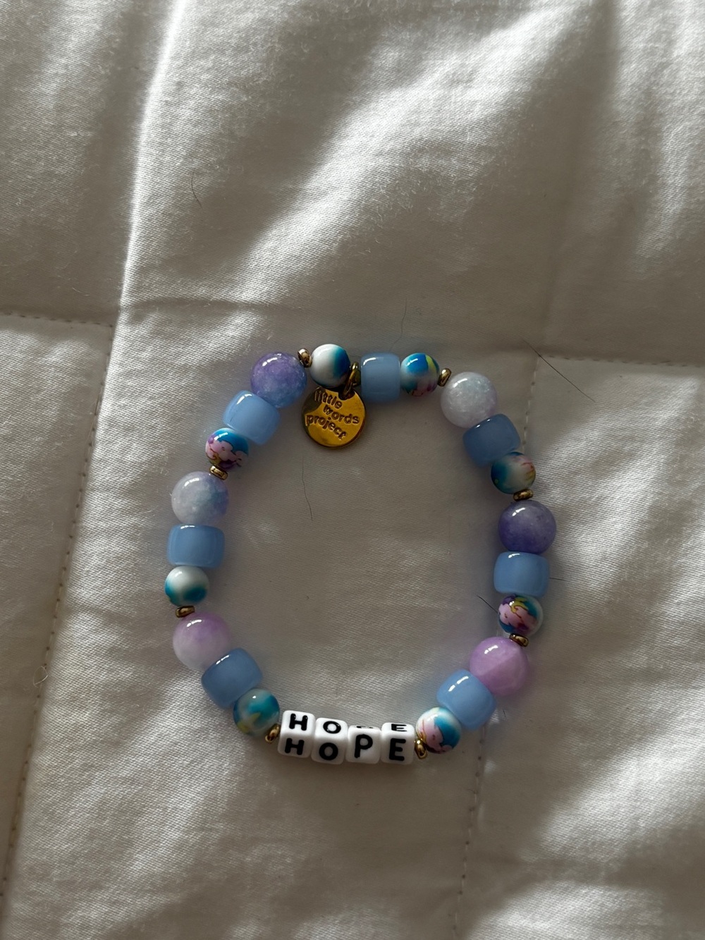 Little words project bracelet hope